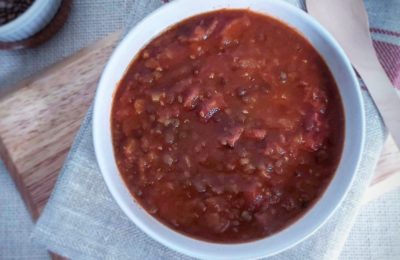 simple tasty lentil ragù