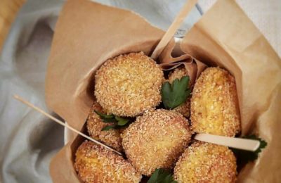 polpette di cous cous, tofu e zucca