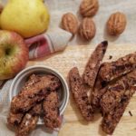 chestnut and chocolate cantucci