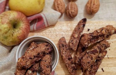 chestnut and chocolate cantucci