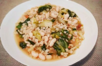 zuppa di scarola e fagioli