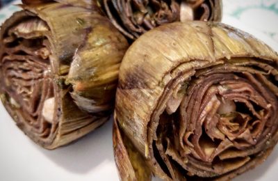 carciofi stufati di mamma teresa