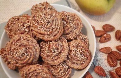 biscotti mele e mandorle del dottor Berrino