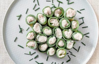 Rotolini di zucchine ripieni