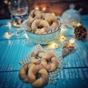 biscotti intrecci con esubero di lievito madre