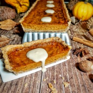 pumpkin pie in versione senza zucchero