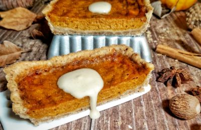 pumpkin pie in versione senza zucchero