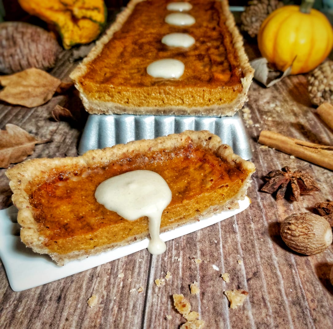 pumpkin pie in versione senza zucchero